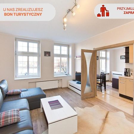 Gdanskie Apartamenty - Apartament Targ Rybny Z Widokiem Na Motlawe Extérieur photo